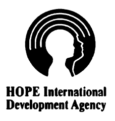 HOPE INTERNATIONAL DEVELOPMENT AGENCY & DESIGN