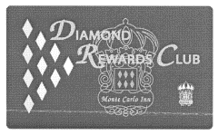 DIAMOND REWARDS CLUB MONTE CARLO INN & DESIGN