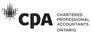 CPA Chartered Professional Accountants Ontario & Design