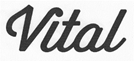 The word VITAL in stylized font.