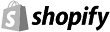 Shopify and S Bag Logo (black and white)
