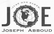 JOE JUST ONE EARTH JOSEPH ABBOUD & Design