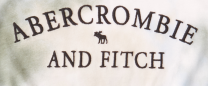 The Moose Design appears between the words Abercrombie and Fitch.