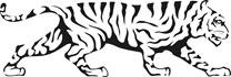 A black and white tiger

AI-generated content may be incorrect.
