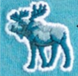 A blue moose with white fur

AI-generated content may be incorrect.
