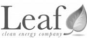 LEAF CLEAN ENERGY COMPANY & Leaf Design