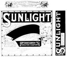 SUNLIGHT AND THE LABEL DESIGN