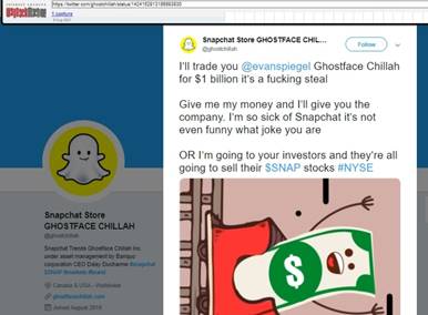 August 2021 @ghostchillah Twitter post